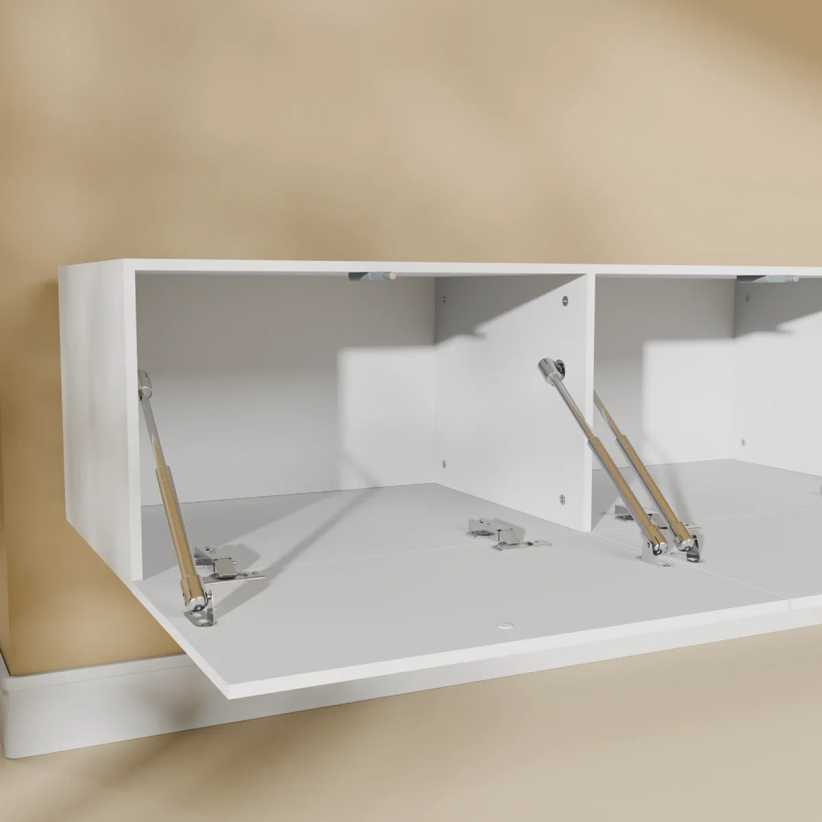 Mora Mobile TV | Sospeso o a terra | 300 cm Bianco