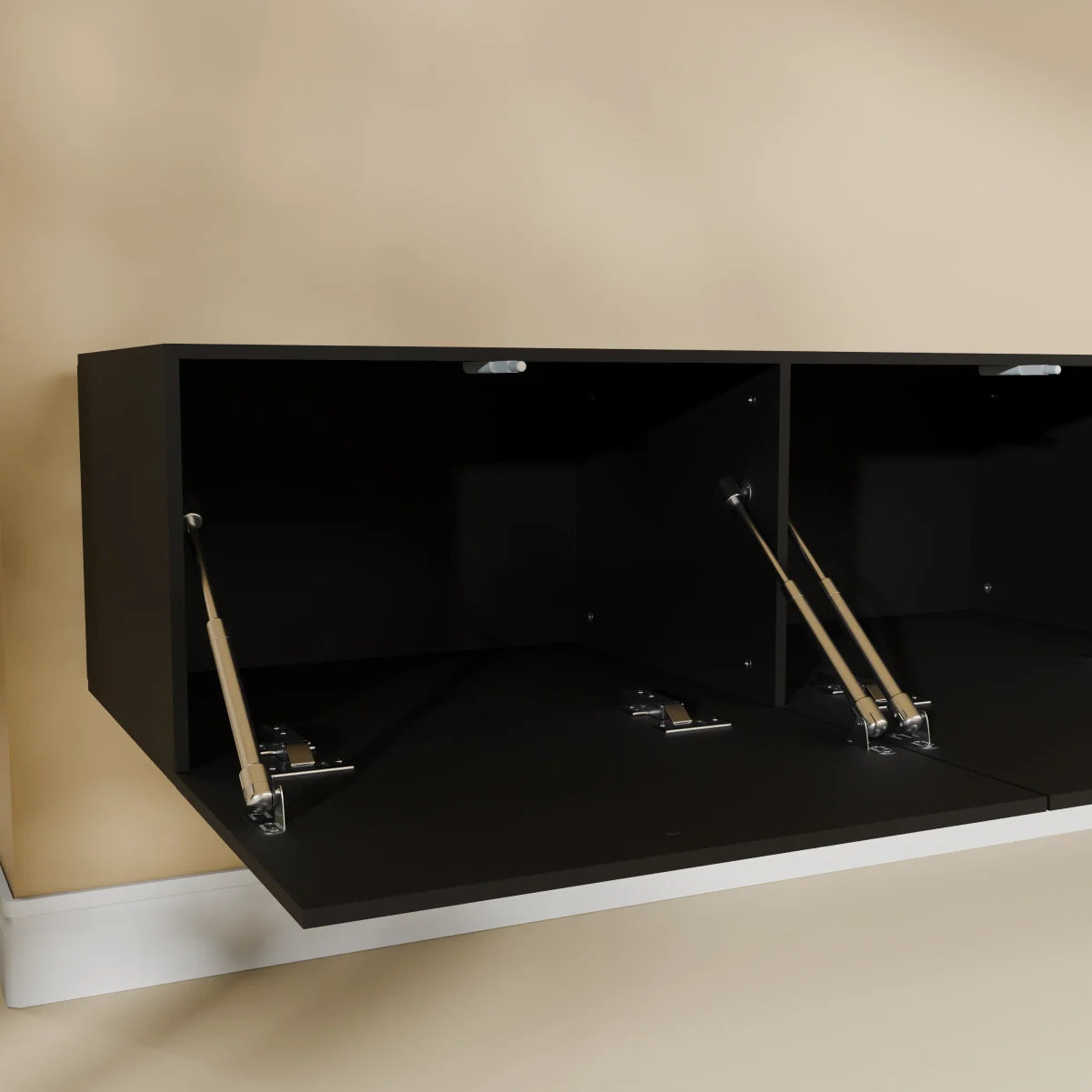 Mora Mobile TV | Sospeso o a terra | 300 cm Nero