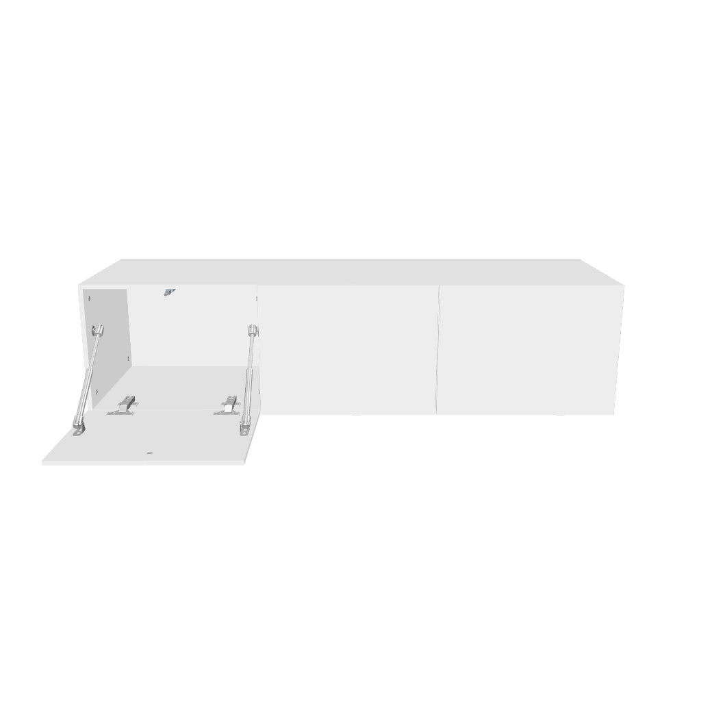 Mora Mobile TV | Sospeso o a terra | 120 cm Bianco
