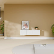 Mora Mobile TV | Sospeso o a terra | 120 cm Bianco